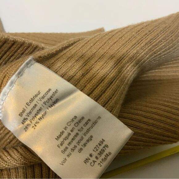 Heartloom ribbed knit Beatrix Top Camel colour top Size M - Picture 7 of 7